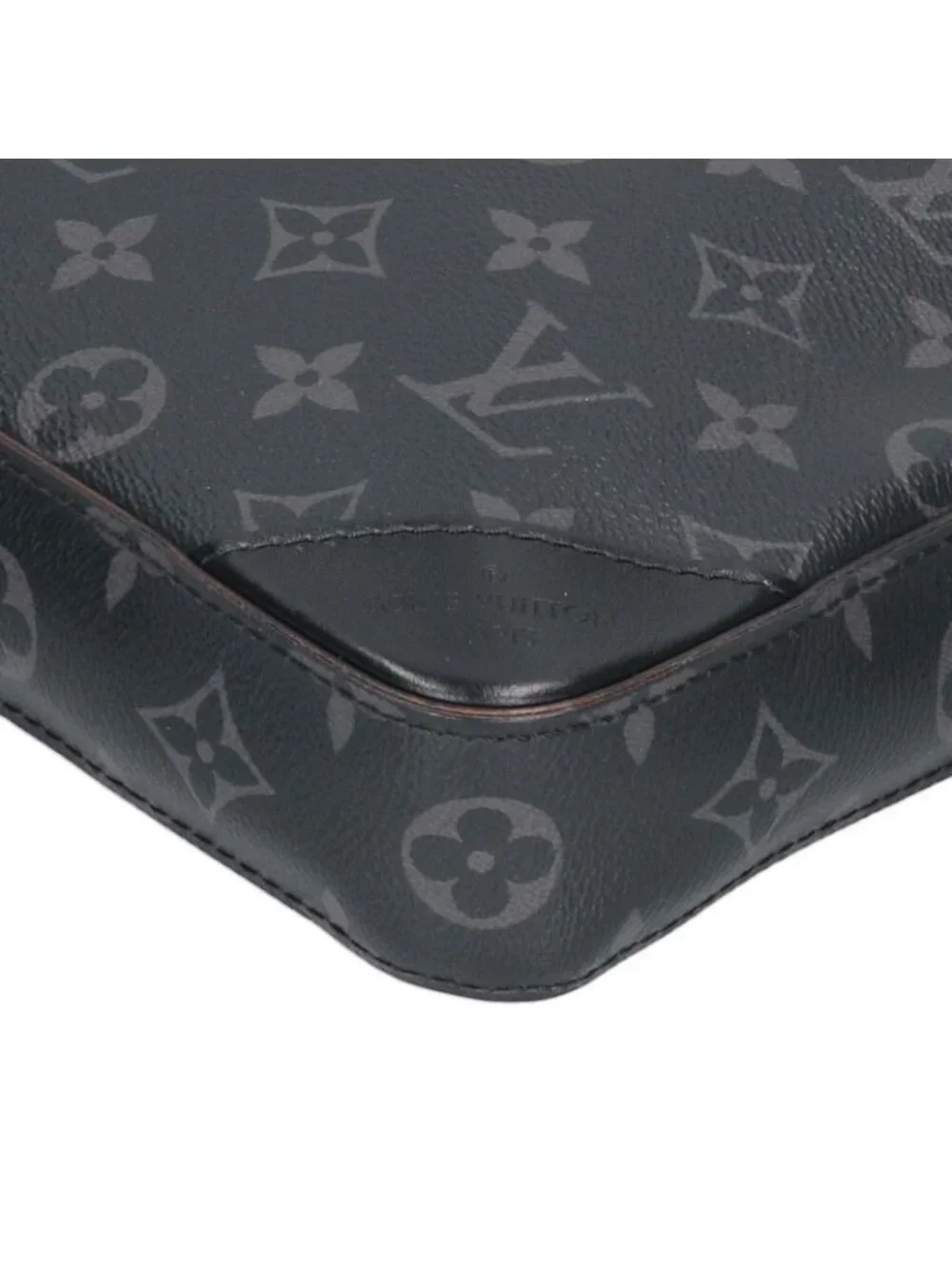 Louis Vuitton Monogram Eclipse Trio Messenger Shoulder Bag